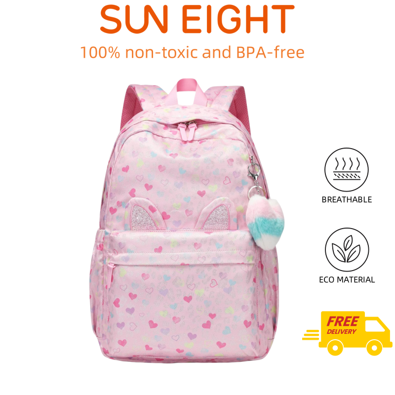 SUN EIGHT Trendy and Durable Teen Backpack,Casual Backpack for Ages 6-18 SE-8361