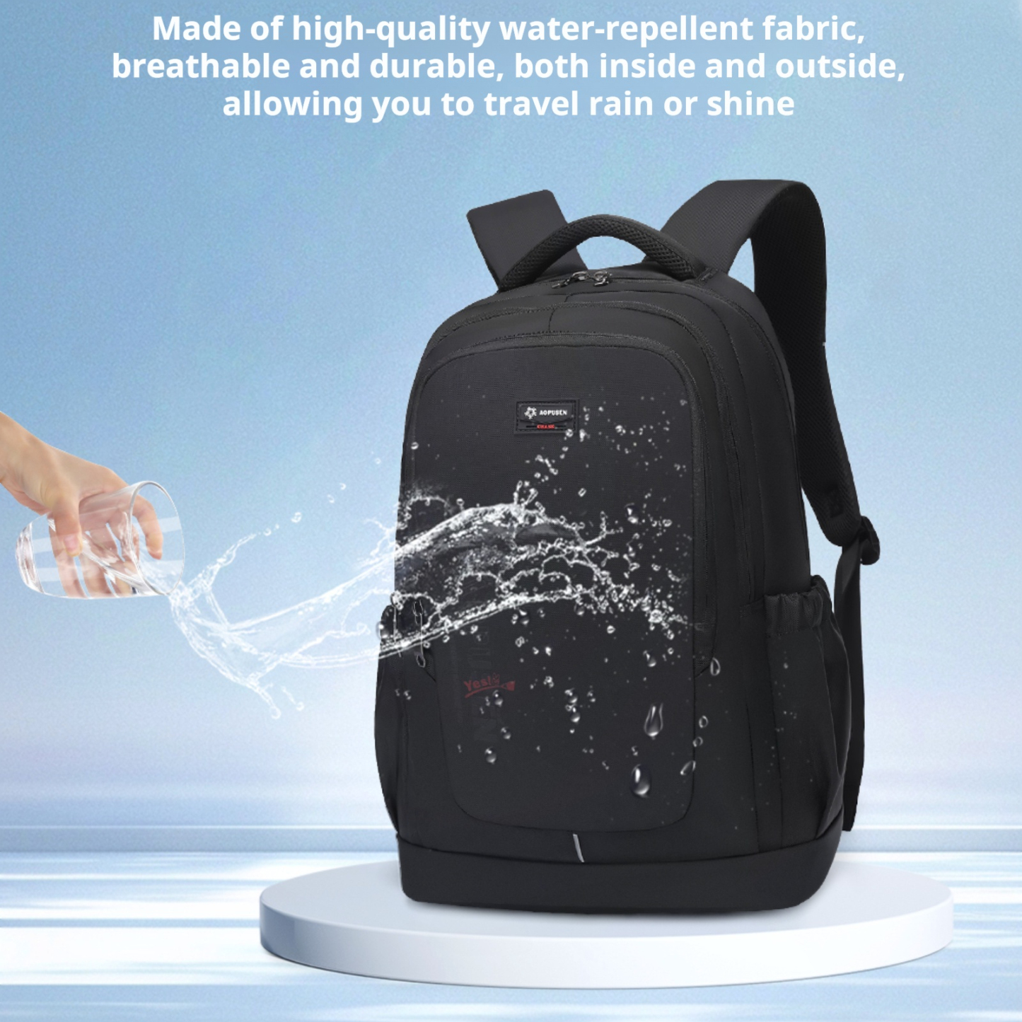 AOPUSEN Casual Backpack Water Resistantand  Lightweight AP-10352