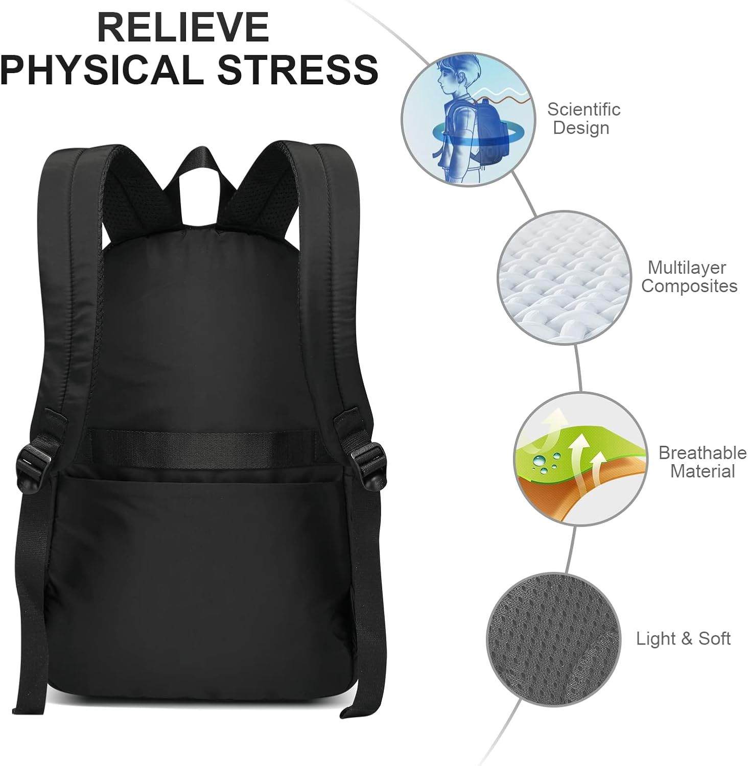 SUN EIGHT✨ Trendy & Functional Teen Backpacks for School, Travel & Everyday Use🎒