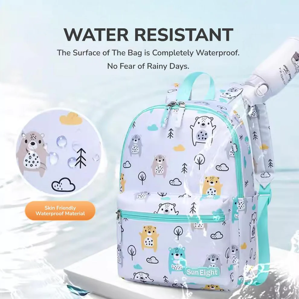 SUN EIGHT 🎒 The Cutest & Most Comfortable Kids Backpack – Waterproof, Lightweight & Perfect for School & Travel! 🦖🌈