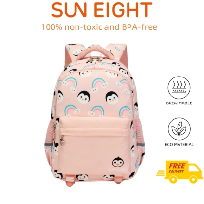 SUN EIGHT Durable & Stylish Kids Backpacks for Ages 5-10 SE-8401