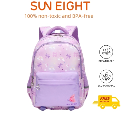SUN EIGHT Durable & Stylish Kids Backpacks for Ages 5-10 SE-8401