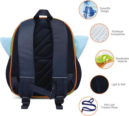 SUN EIGHT Healthy Preschool Backpack for Toddlers Aged 2-6 SE-90242FEP