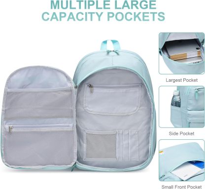 SUN EIGHT Trendy and Durable Teen Backpack,Casual Backpack for Ages 8-22 SE-8371