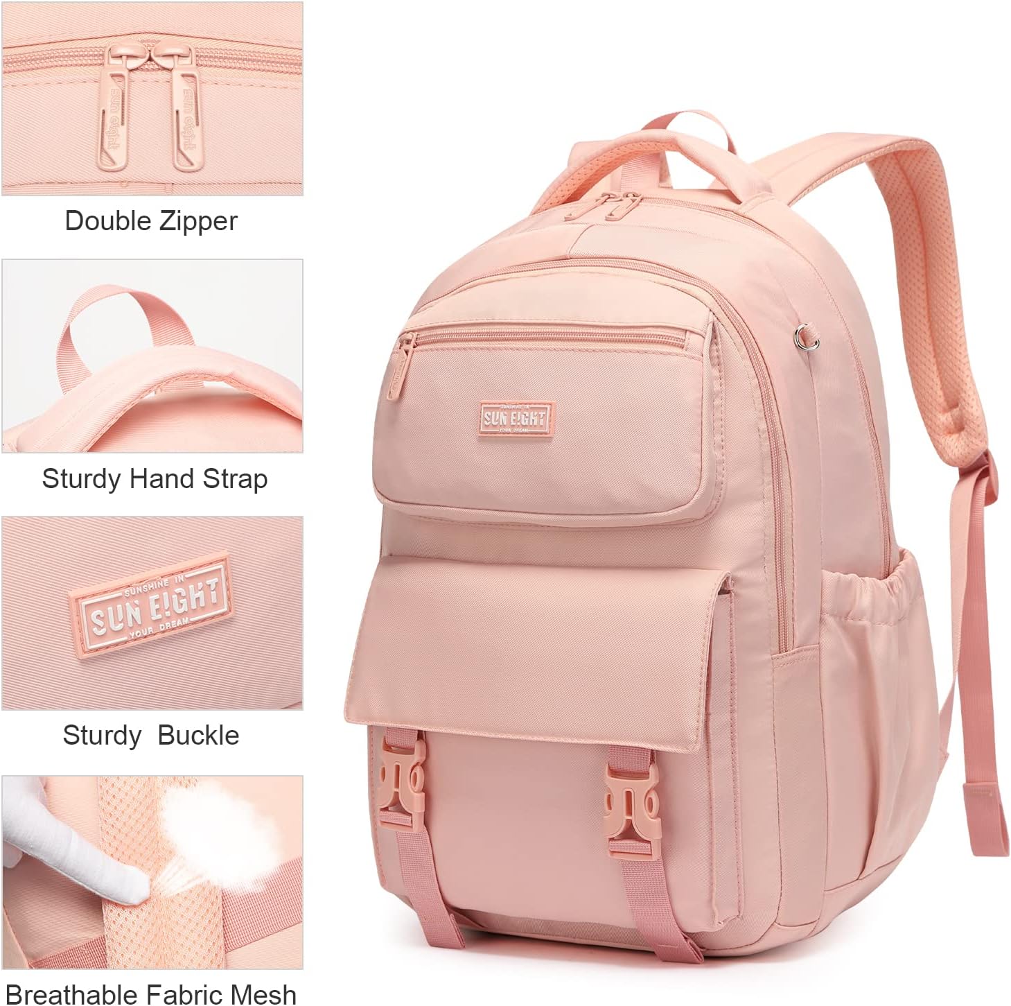 Sun Eight Laptop Backpack  for All Ages Height Above 140cm (15.6") 35L SE-8391-Sun Eight Backpack