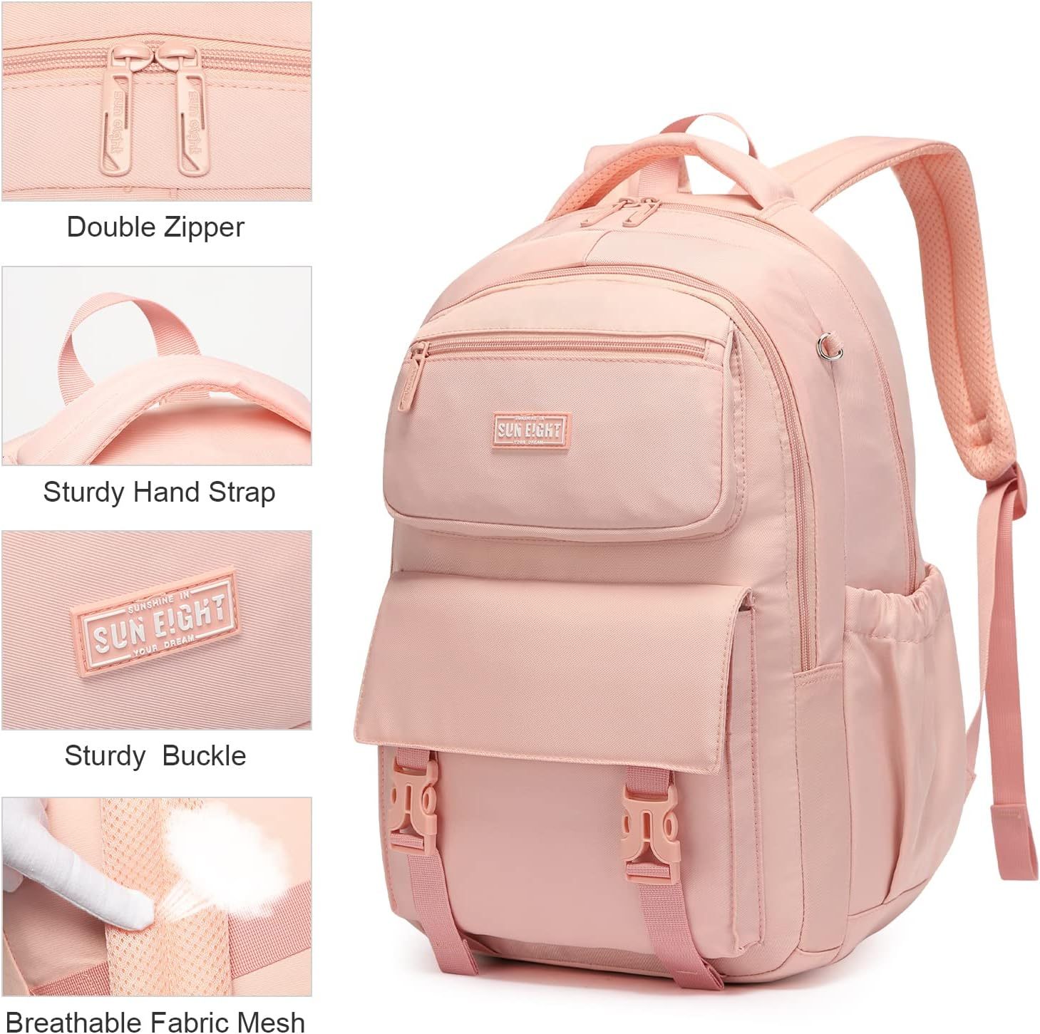 Sun Eight Laptop Backpack  for All Ages Height Above 140cm (15.6") 35L SE-8391-Sun Eight Backpack