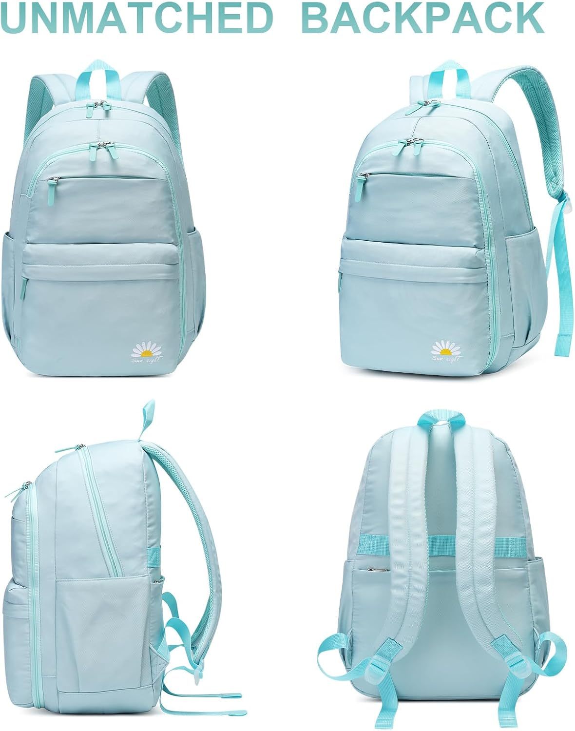 SUN EIGHT Trendy and Durable Teen Backpack,Casual Backpack for Ages 8-22 SE-8371
