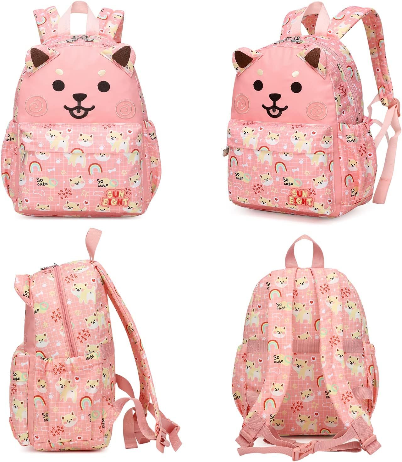SunEight Toddler Backpack 3D Animal Waterproof Schoolbag Perfect for Ages 2-6 SE-90074-Sun Eight Backpack