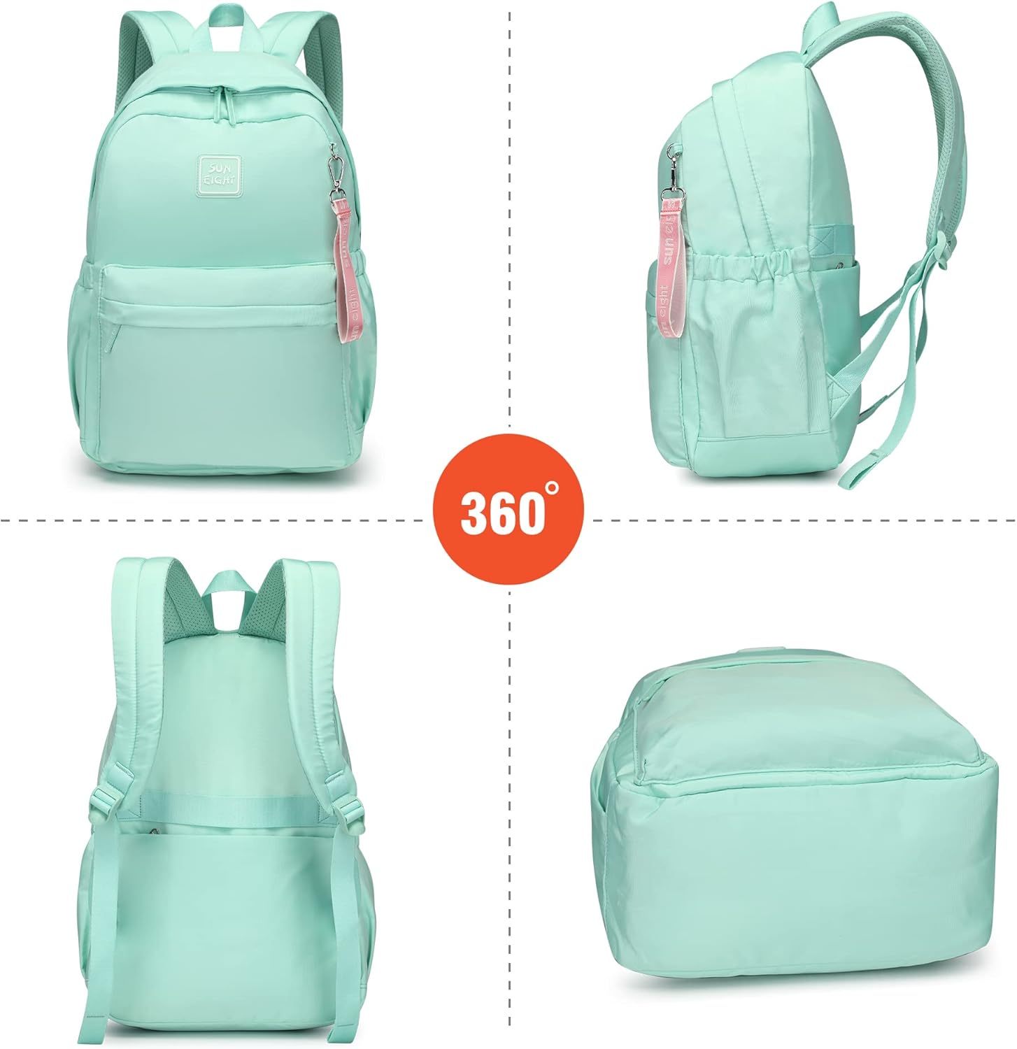 SUN EIGHT✨ Trendy & Functional Teen Backpacks for School, Travel & Everyday Use🎒