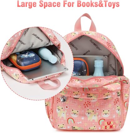 SunEight Toddler Backpack 3D Animal Waterproof Schoolbag Perfect for Ages 2-6 SE-90074-Sun Eight Backpack