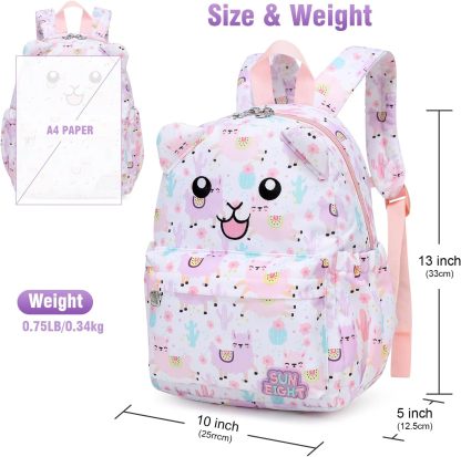 SunEight Toddler Backpack 3D Animal Waterproof Schoolbag Perfect for Ages 2-6 SE-90074-Sun Eight Backpack