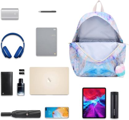 SUN EIGHT 30L-Large Lightweight Bookbag for Kids Teens 6-18 SE-8356