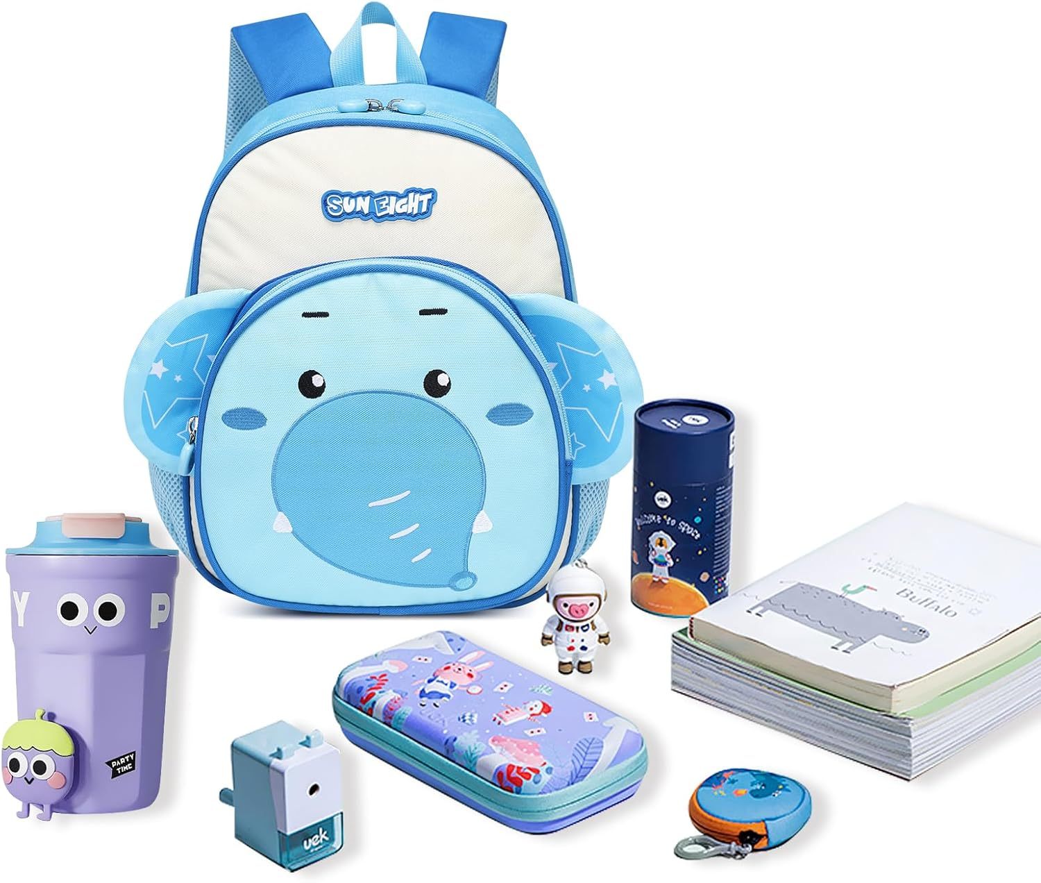 SUN EIGHT Healthy Preschool Backpack for Toddlers Aged 2-6 SE-90242EP