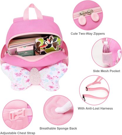 SUN EIGHT Ergonomic Healthy Kindergarten Bag Perfect for Ages 2-6 SE-22065-BF