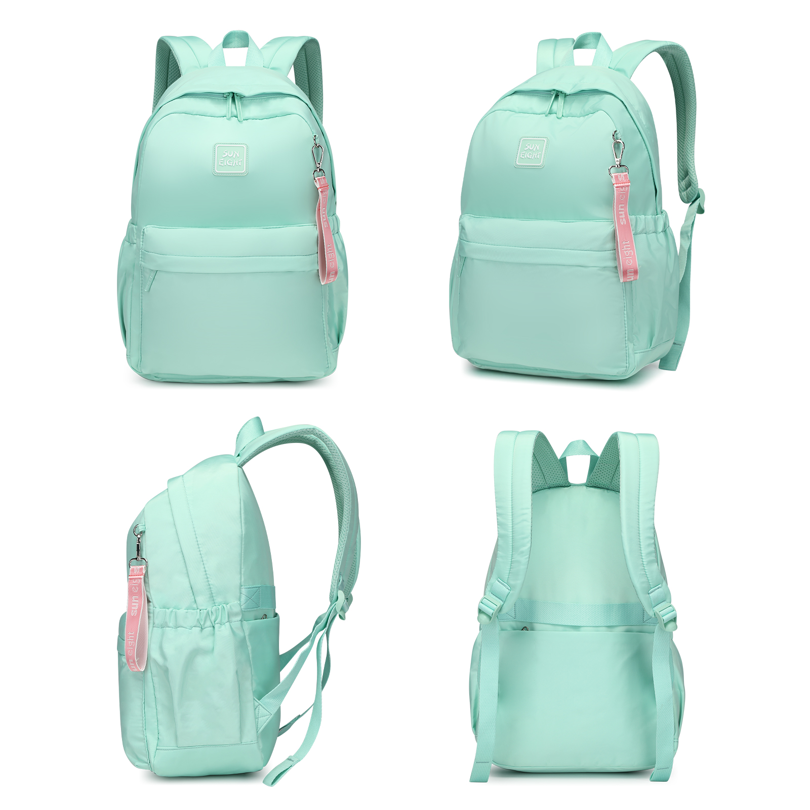 SUN EIGHT🎒 Trendy & Durable Teen Backpack – Lightweight, Waterproof & Perfect for School, Travel & Daily Use! 🚀