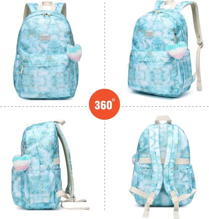 SUN EIGHT 30L-Large Lightweight Bookbag for Kids Teens 6-18 SE-8356