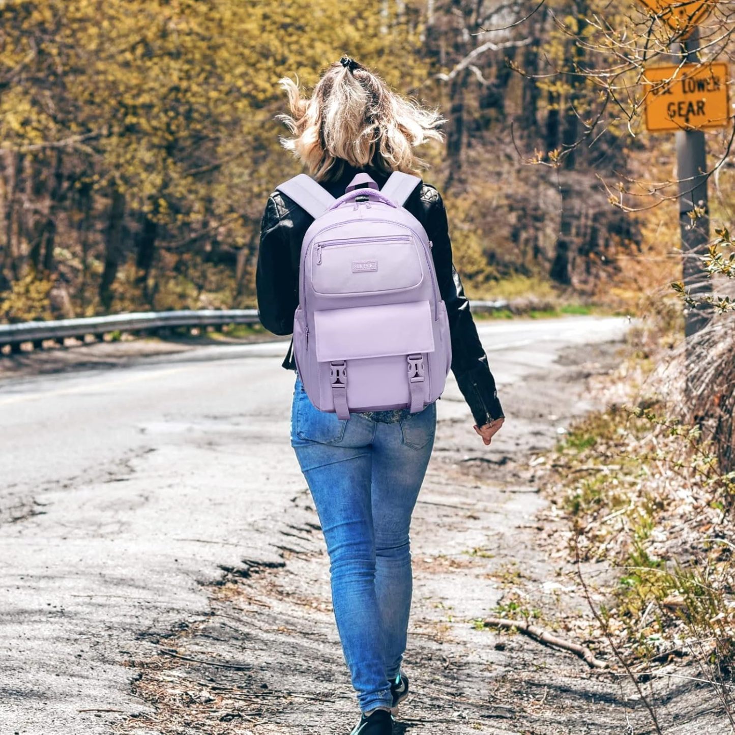 Sun Eight Laptop Backpack  for All Ages Height Above 140cm (15.6") 35L SE-8391-Sun Eight Backpack