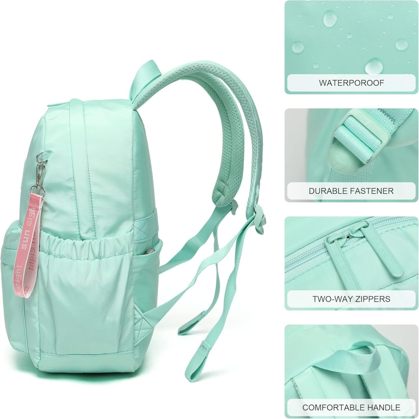SUN EIGHT✨ Trendy & Functional Teen Backpacks for School, Travel & Everyday Use🎒