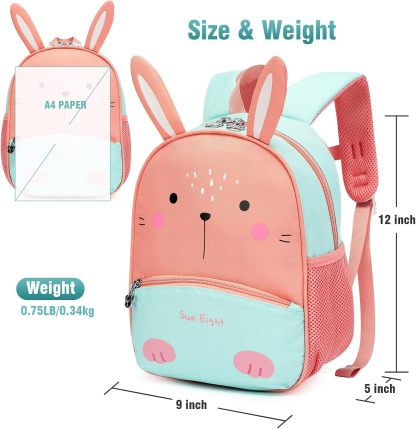 SUN EIGHT Healthy Toddler Backpack for Aged 2-6 SE-2850-WR