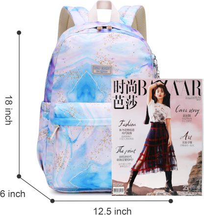 SUN EIGHT 30L-Large Lightweight Bookbag for Kids Teens 6-18 SE-8356