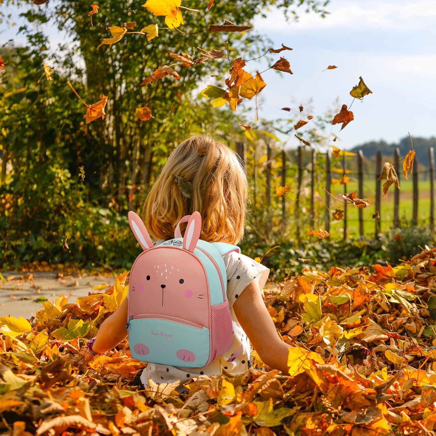 SUN EIGHT Healthy Toddler Backpack for Aged 2-6 SE-2850-WR