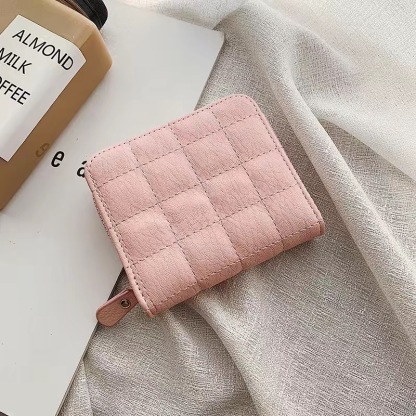 SE Simple Women's Small and Exquisite Mini Multifunctional Wallet Large Capacity Card Holder Folding Small Coin Purse  XP-095
