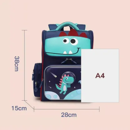 Sun Eight Ergonomic Spine Protection Primary School Bag Perfect for Ages 7-12 SE90148-Sun Eight Backpack
