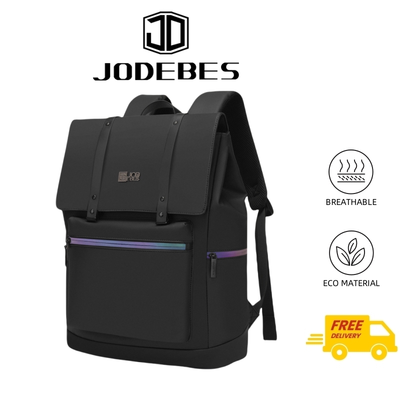  JODEBES Business Laptops Backpack,Water Resistant 17.3Inch/24L (Black) JD20194