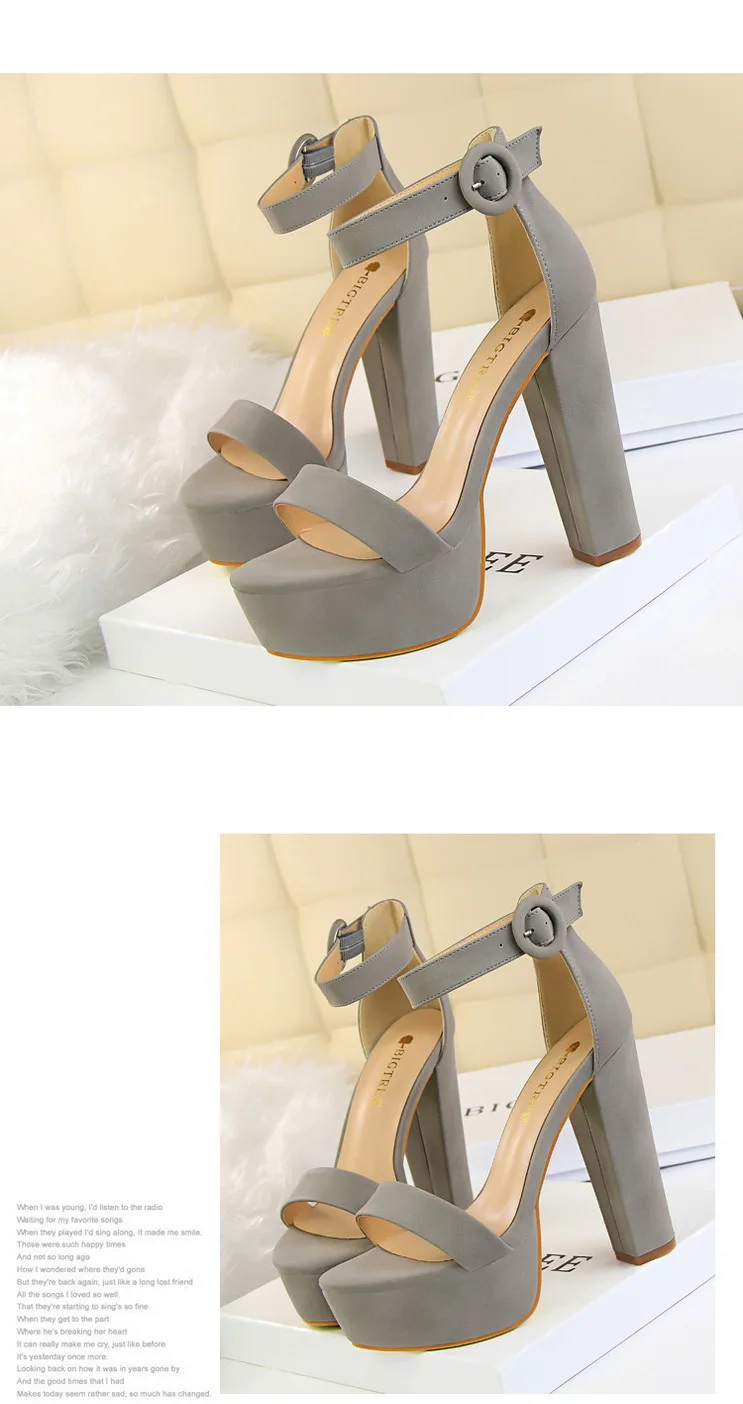 Elegant Sandals Women High Heels Pumps Super High Heel 13.5 Cm Sexy Women's Banquet Shoes Platform Heeled Sandals Summer