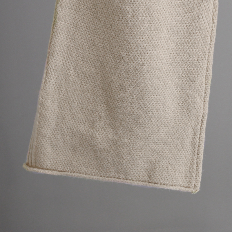 Autumn Winter Casual Knitting Work Pant Women Korean Loose Sweater Wide Leg Pants Pants Two Piece Set