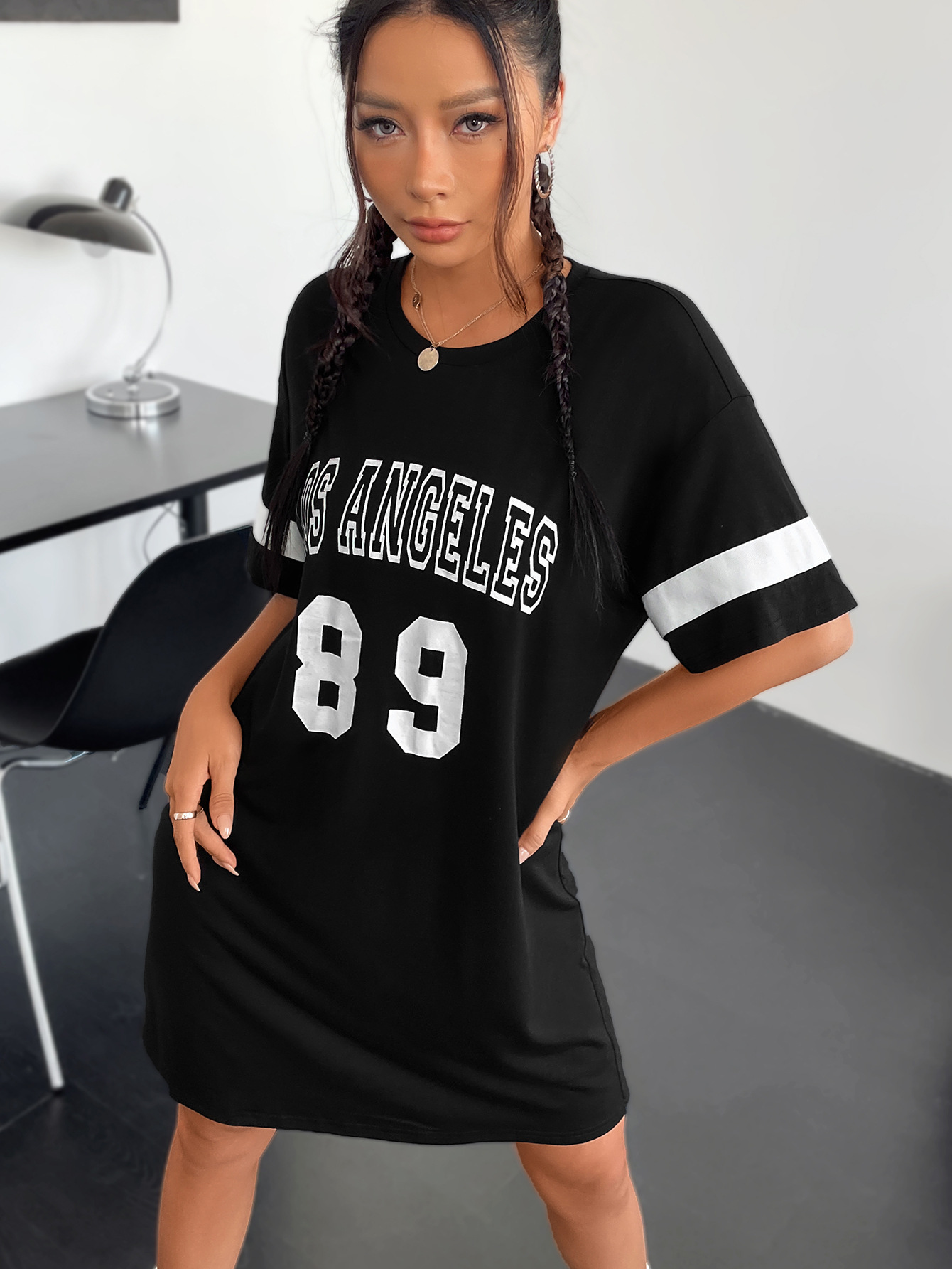 Women Clothing Simple Design Dress