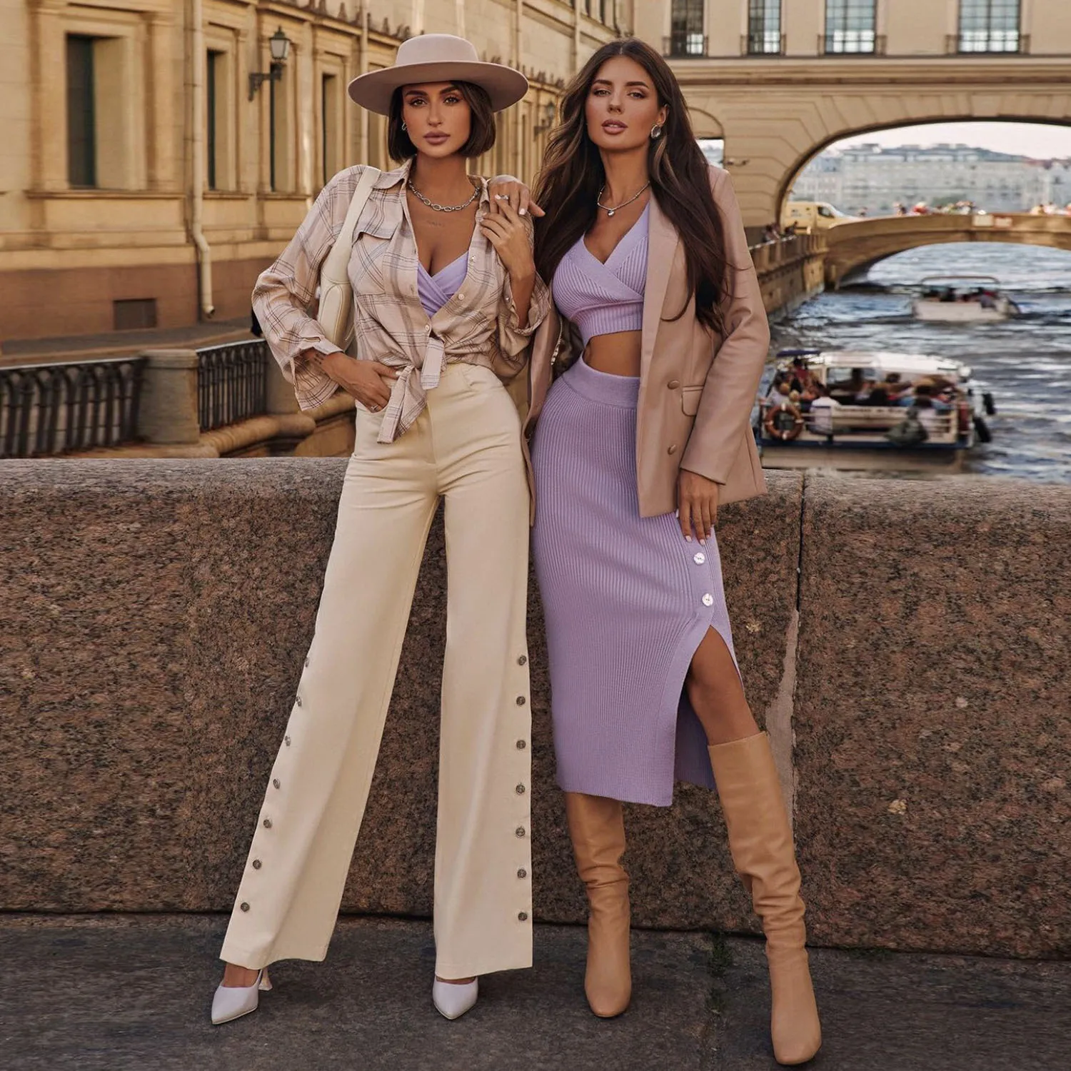 V-Neck Crop Top ANd Midi Skirt Sets Autumn Wrap Slim Bodycon Casual 2 Piece Sets Dress Outfits Women's Knitted Suit 2025