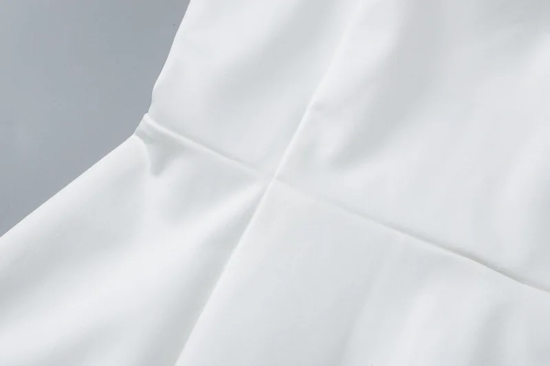 JULISSA MO Sexy Off Shoulder Halter Women Dress White Backless High Waist Dress Female Autumn Skinny Elegant Party Clubwear 2025