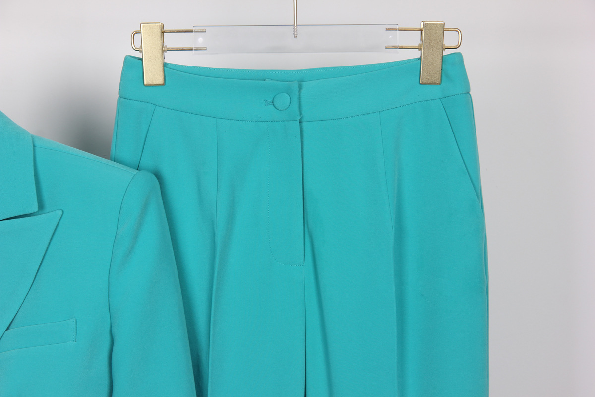 High Quality Casual Office Business Women plus Bra Pants Blazer Suit Set