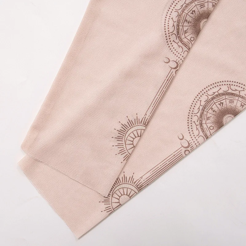 Long Sleeve Mesh Women T Shirt Streetwear Printing Y2k Accessories See Through Vintage Clothes Sexy Fashion Hot Ropa Mujer