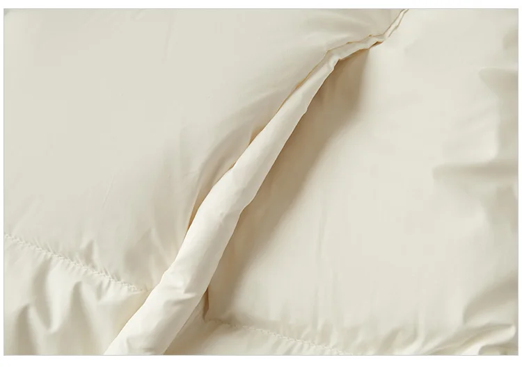 Down Jacket Women Loose Contrasting Colors New Winter Hooded Puffer Jacket Trendy Personality Fashionable