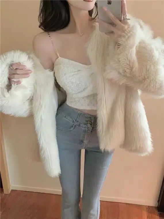 Sexy Streetwear 90s Crop Top Women Korean Fashion Tube Tops Sleeveless With Strape Tank Top Camis Chain T Shirt