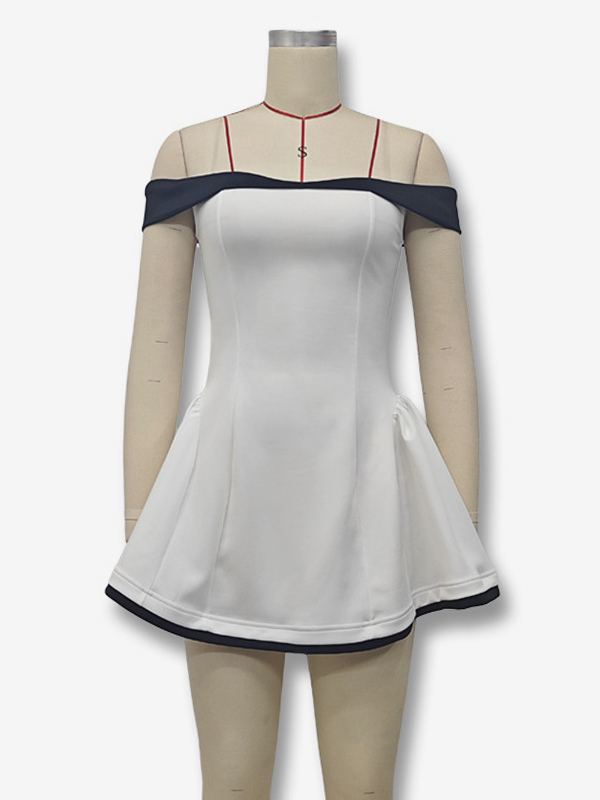 Off-Shoulder Mini Dress Long Sleeves A-Line Sexy Birthday Party Dress For Women 2026