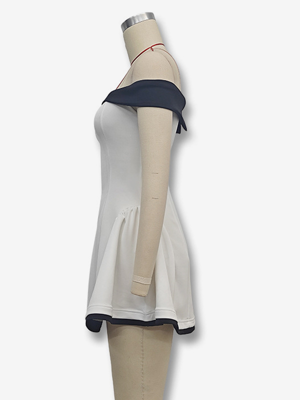 Off-Shoulder Mini Dress Long Sleeves A-Line Sexy Birthday Party Dress For Women 2026