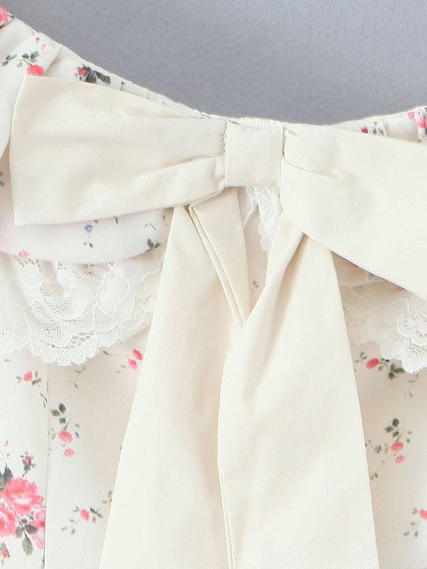 Off Shoulder Floral Mini Dress With Bow Detail For Summer 2026
