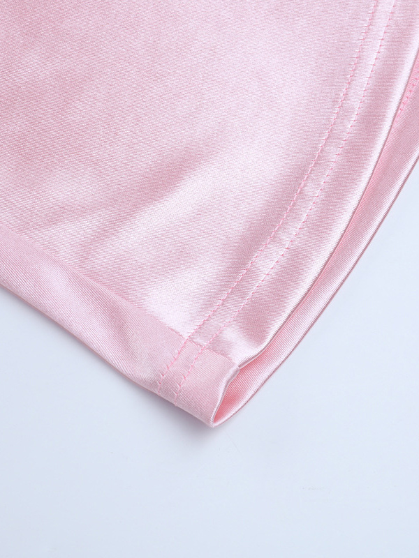 Pastel Pink Coquette Slip Dress For Women - Bow Front Midi Cami Gown - Spring Date Night Outfits 2026