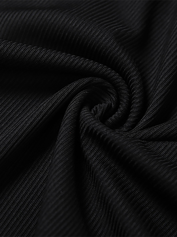 Lace Trim Slip Dress For Women - Black Ribbed Sleeveless Cami Mini Sundress - Summer Party Night Out 2026