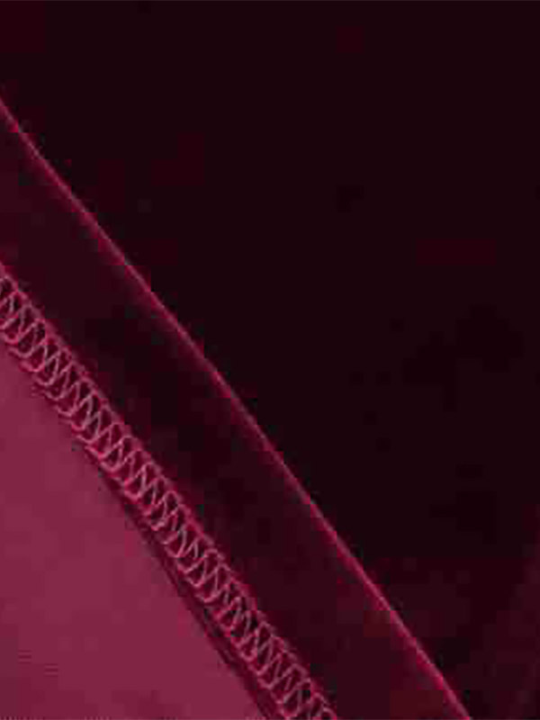 Chic Fitted Burgundy Gown With A Line Skirt Perfect For Evening Events