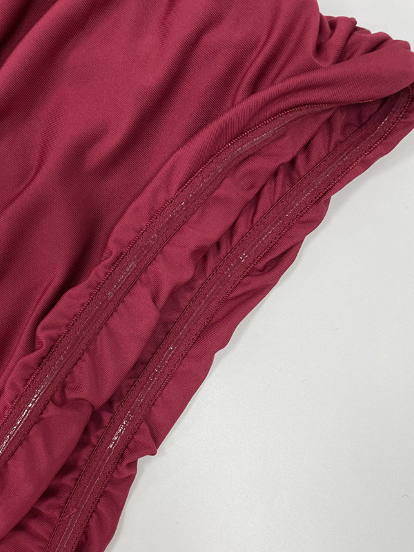Party Dress Maxi Brown Strapless Pleated Sleeveless Clothes Sexy Semi Formal Dress