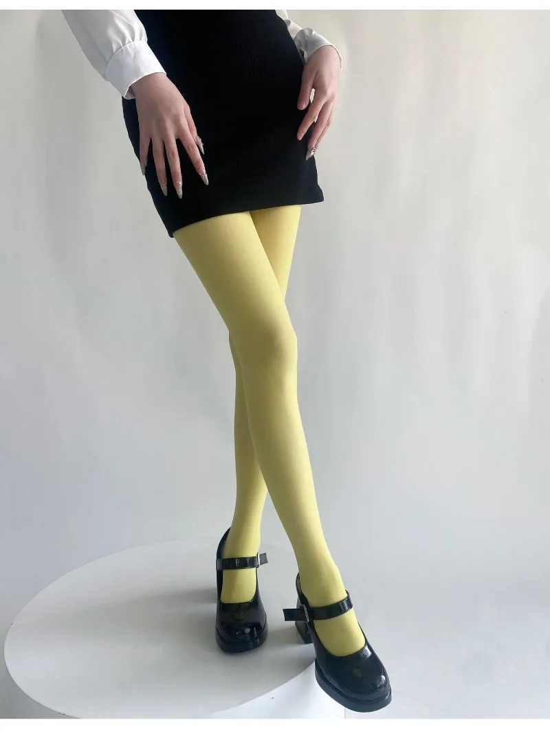 Tights Women Leggings Bodycon Sexy Red See Through Lingerie Femme Pantyhose Summer New Slim Lace Stockings Woman Lingerie