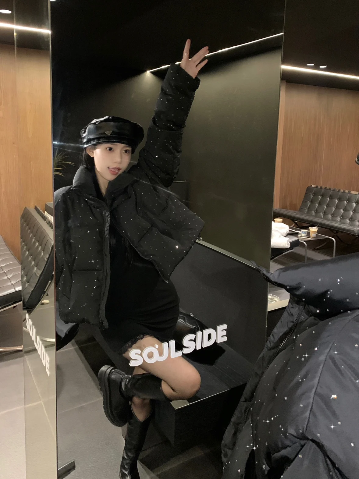 Women Autumn Winter Puffer Jacket New Short Parkas Coat Korean Fashion Stand Collar Bread Jacket Solid Outerwear