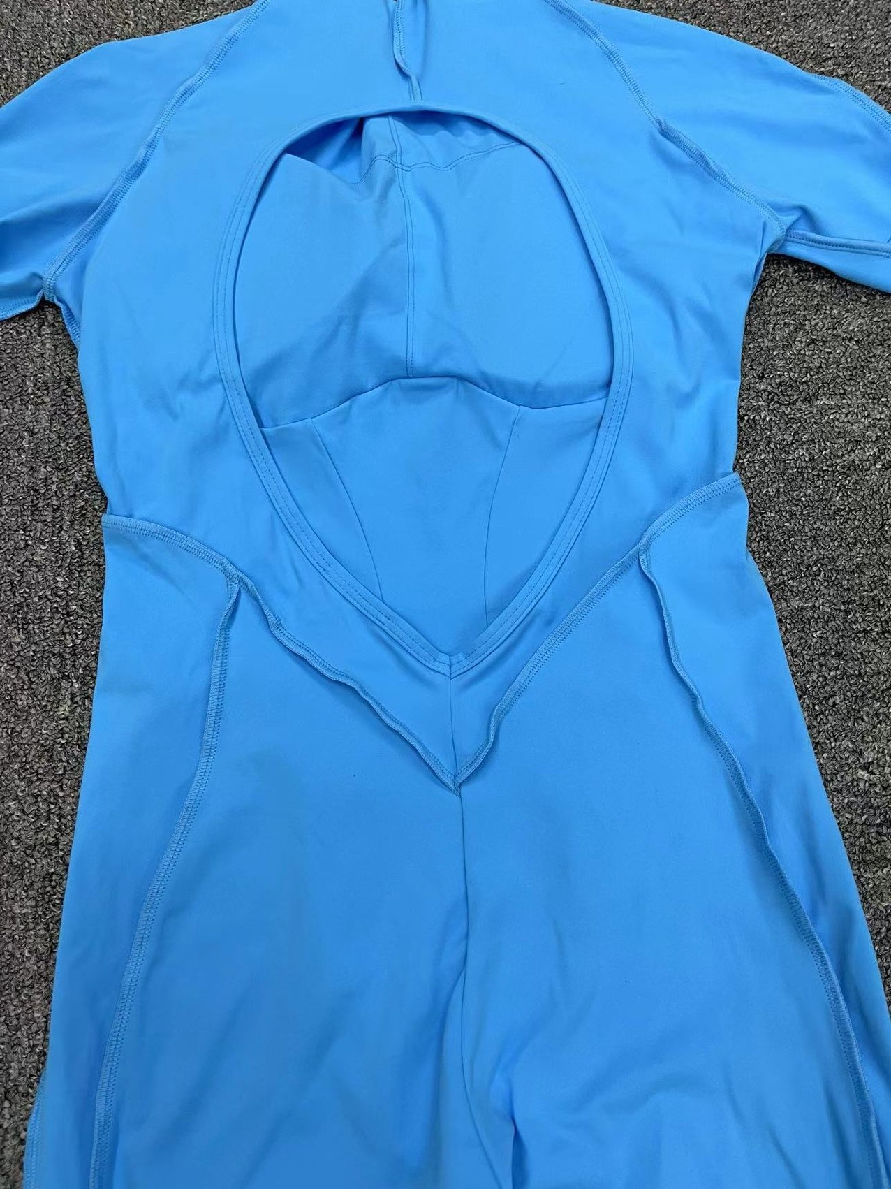 Autumn Sand Winter One Piece Sports Yoga Jumpsuit Backless Tight Long Sleeved Trousers Jumpsuit