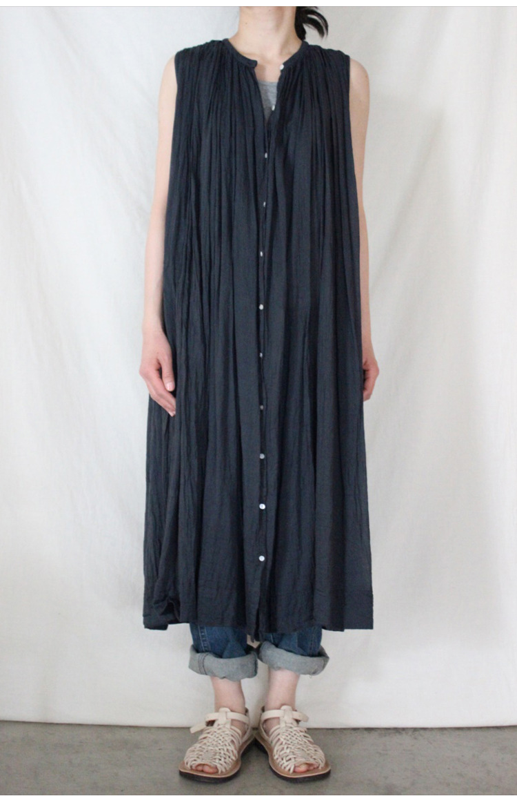 French Pleating Dress Summer Western Paris Yarn Loose Large Dress A Line Dress Can Be Used as Blouse