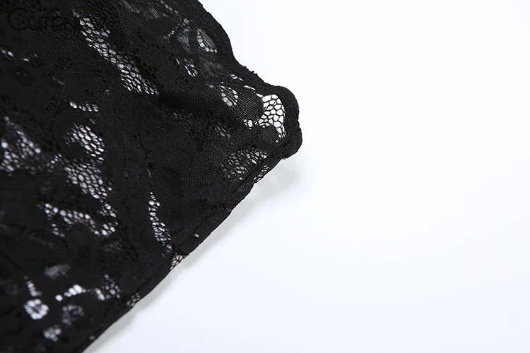 Lace Sexy Hot Playsuit Women Solid Sleeveless Wrapped Chest See Through Coquette Slim Fit Rompers Female Attractive Wear