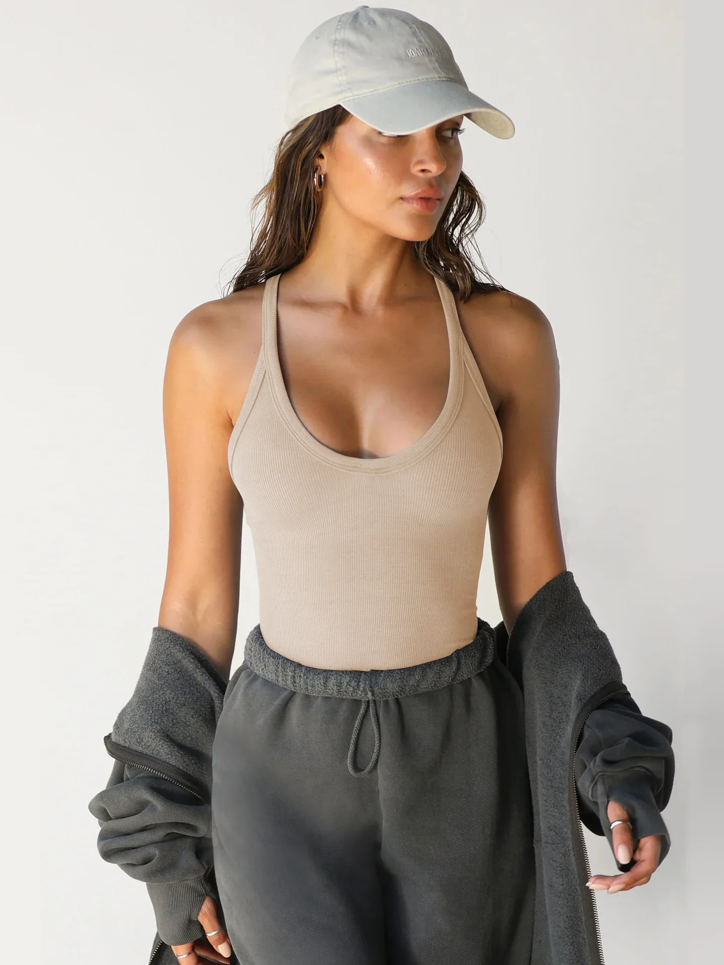 new vest base women spring summer Europe and the United States women's sexy slim top fashion brand with base shirt women